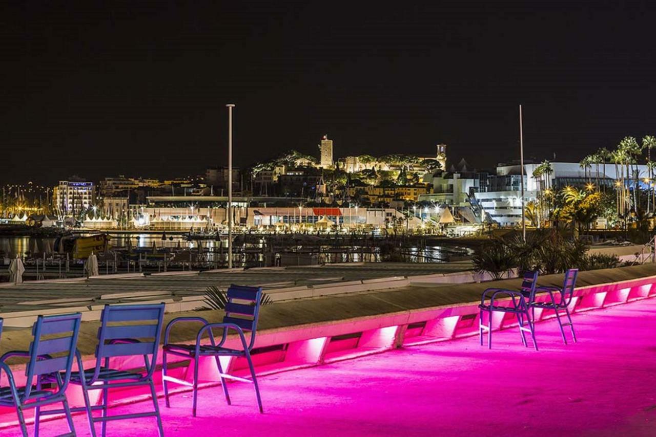 Appartement Zen Sea View In Front X2 Pools-ac-clim-wifi-free Parking Inside Cannes